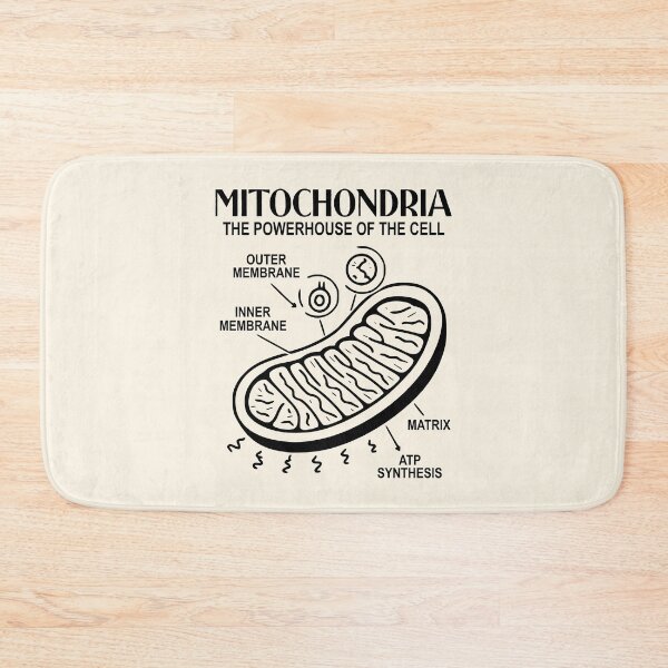 Item preview, Mitochondria Vintage Science Retro Biology Cell Diagram  designed and sold by Colorfulman.