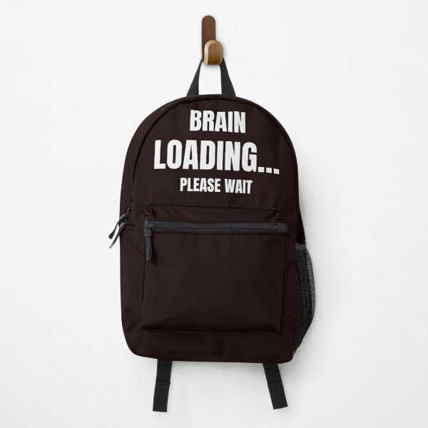Item preview, Brain Loading Please Wait – Funny Introvert & Overthinker Quote designed and sold by ArtPer-design.