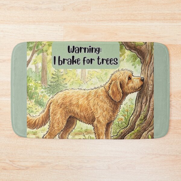 Item preview, I brake for trees designed and sold by Doodles Down South.
