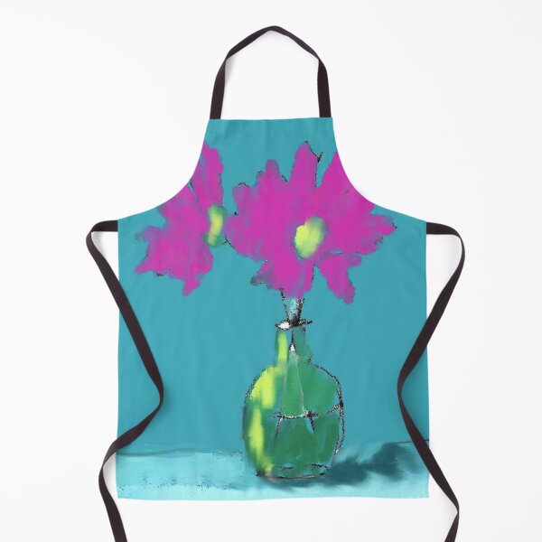 Item preview, Fusca Flowers in a Green Vase designed and sold by BuckaBaby.