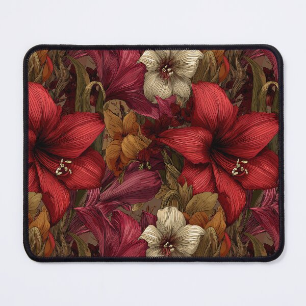 Item preview, Trendy Amaryllis Floral  - Birthday Flower Pattern   - Birthday Gifts For Mom designed and sold by RoyalStarsPatts.