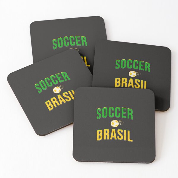 Item preview, BRAZIL SOCCER TSHIRT FOOTBALL FAN KIT BRASIL designed and sold by MonsoonInkX.