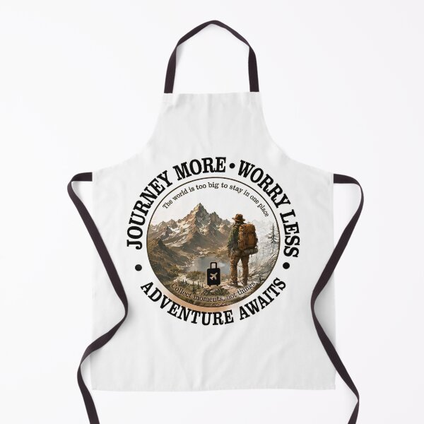 Item preview, Journey More Worry Less Travel Badge designed and sold by ali prints.