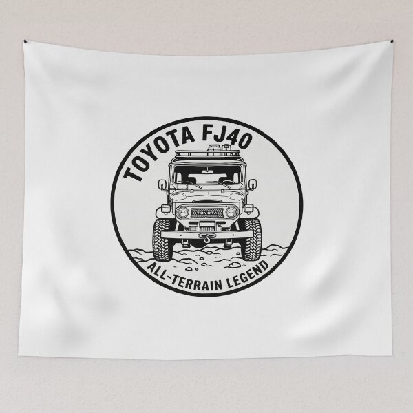 Item preview, Toyota Fj40 Illustration designed and sold by the-cc.