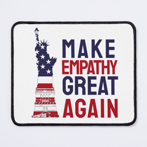Item preview, Anti-Trump merch protest America flag blue red designed and sold by E-lenaLu.