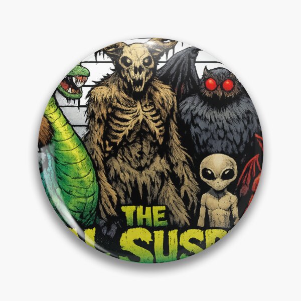 Item preview, The Usual Suspects Cryptid Lineup designed and sold by redsharkuk.