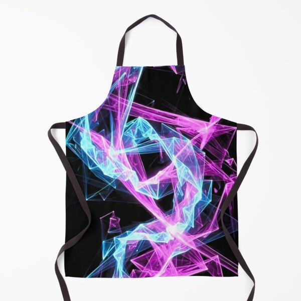 Item preview, Cyberpunk Abstract Neon Wireframe Crystalline Grid designed and sold by Nexus Space.