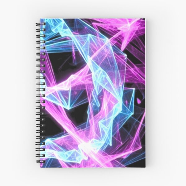 Item preview, Cyberpunk Abstract Neon Wireframe Crystalline Grid designed and sold by Nexus Space.