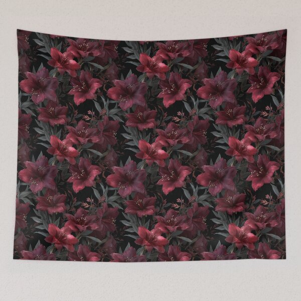 Item preview, Trendy Amaryllis Print - Flower Floral Pattern   - Christmas Gift Baskets designed and sold by RoyalStarsPatts.