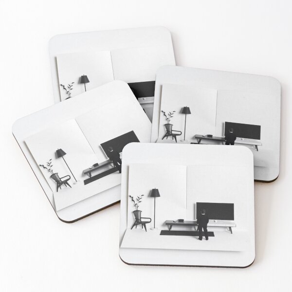 Item preview, Minimalist Black and White Illustration | Modern Decor designed and sold by RAISC.