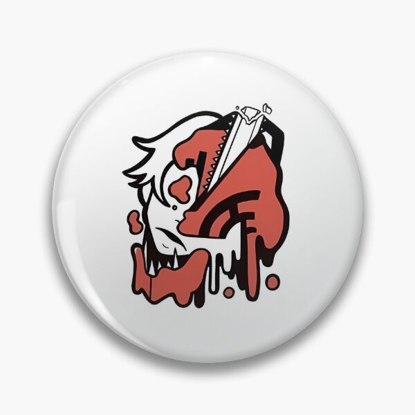 Item preview, Split Psyche Fracture - Dripping Crimson Face Mask   designed and sold by Mrdonut-ARt.