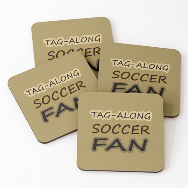 Item preview, Tag-Along Soccer Fan - Just for the Excitement of Soccer - Warm Tones designed and sold by Beachy.