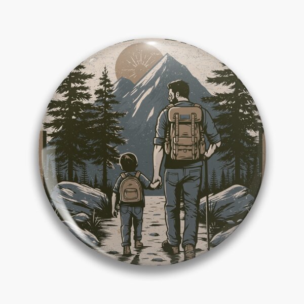 Item preview, Pad Der Dad Mountain Adventure designed and sold by AgataNowaka.