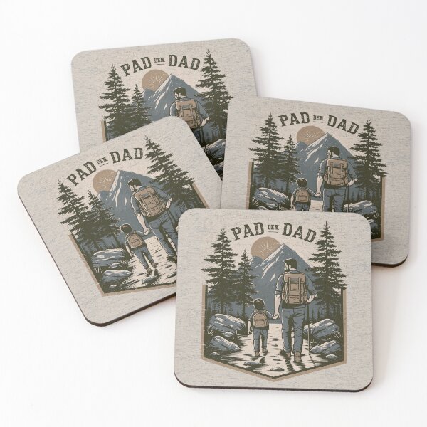 Item preview, Pad Der Dad Mountain Adventure designed and sold by AgataNowaka.