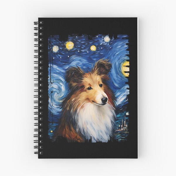 Item preview, Funny Shetland Sheep Sheltie Starry Night Illustration Mom Dad Kids designed and sold by rafaeltto.