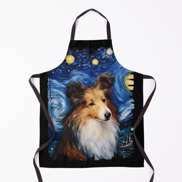 Item preview, Funny Shetland Sheep Sheltie Starry Night Illustration Mom Dad Kids designed and sold by rafaeltto.