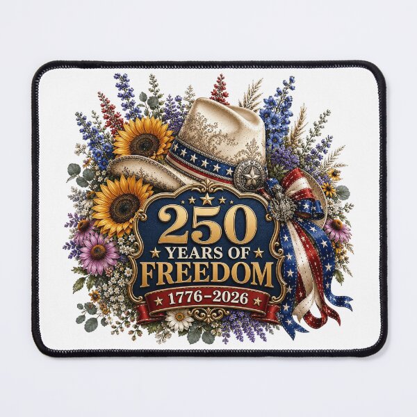 Item preview, 1776-2026 American Freedom Patriotic Country Western Design designed and sold by PetalGarden.
