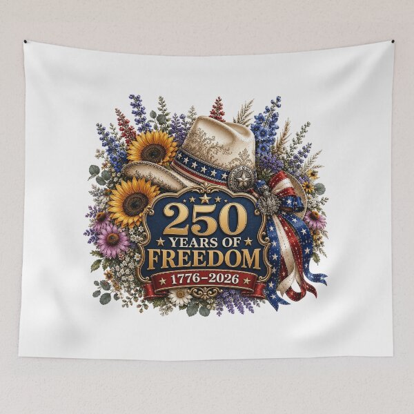 Item preview, 1776-2026 American Freedom Patriotic Country Western Design designed and sold by PetalGarden.