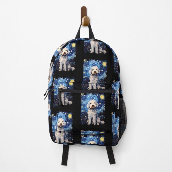 Item preview, Funny Sheepadoodle Starry Night Illustration Mom Dad Kids designed and sold by rafaeltto.