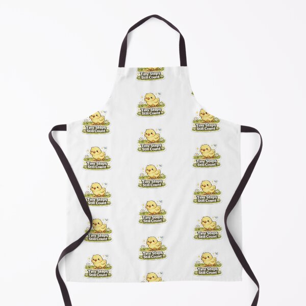 Item preview, Tiny Steps Still Count Duck Sticker | Cute Motivation & Self Growth designed and sold by GenZStickerHub1.