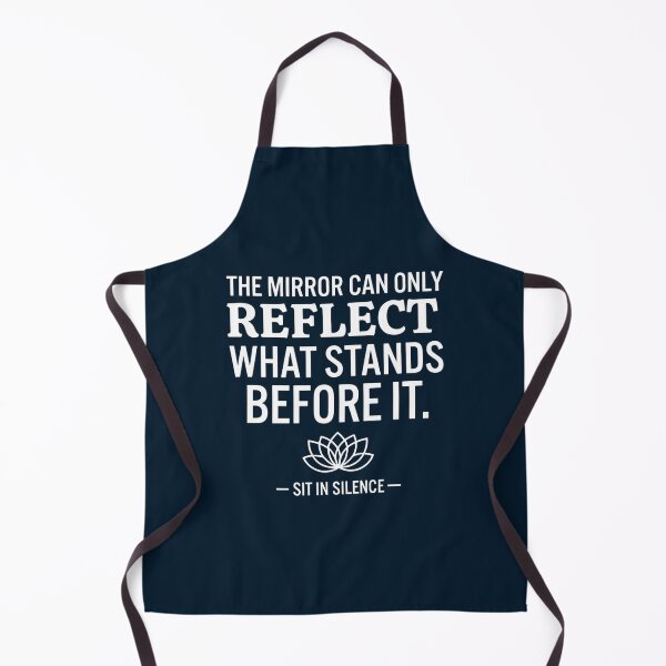 Item preview, Copy of The Mirror Can Only Reflect What stands before it—Soft Stillness. designed and sold by SitInSilence24.