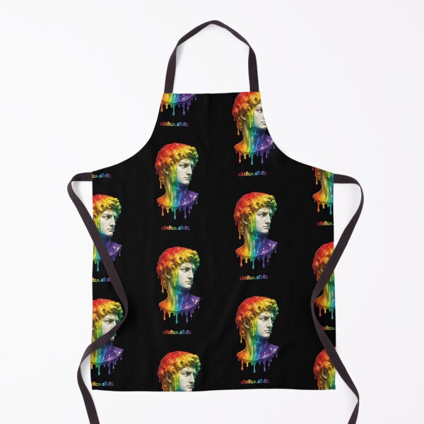 Item preview, Pride | Rainbow David Statue – Classical Melt Art designed and sold by Charco.Store – Bold Expressive Graphics & Alt Streetwear Art.