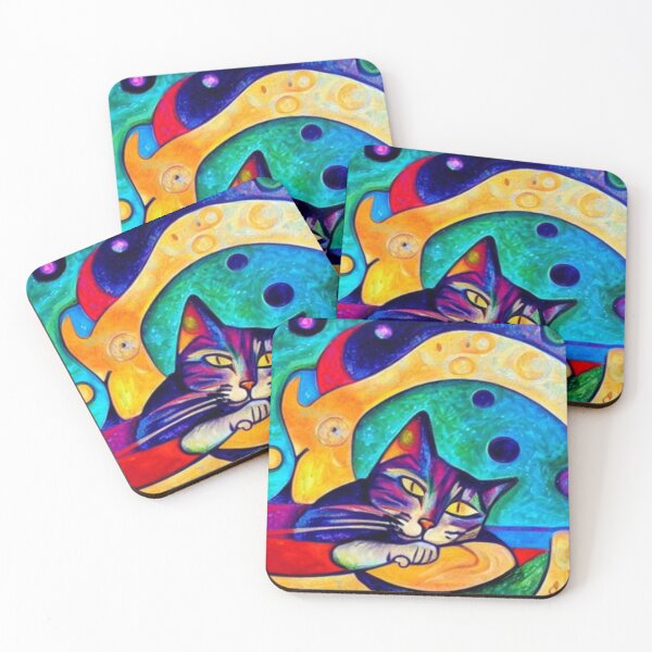 Item preview, Cat Blu: The #4 contemporary abstract work by Brazilian artist Antonio Carlos Pinto designed and sold by AntonioCarlosPinto.