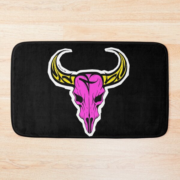 Item preview, Bull Skull Modern Calligraphic ORNAMENT designed and sold by elmuna.