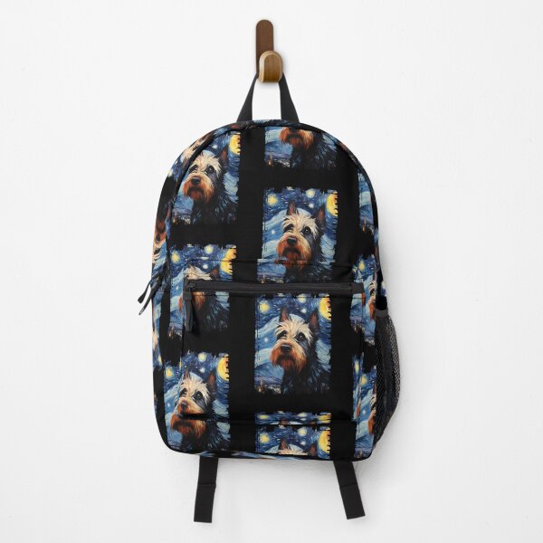 Item preview, Funny Scottish Terrier Starry Night Illustration Mom Dad Kids designed and sold by rafaeltto.