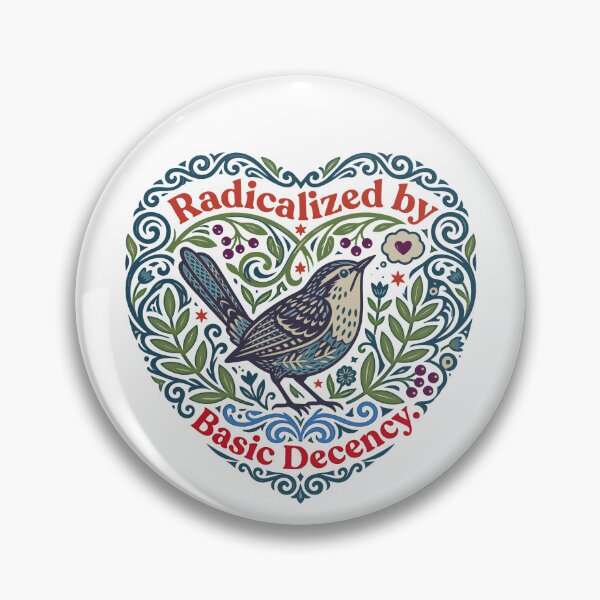 Item preview, Funny Floral Radicalized by Basic Decency Feminist Activist  designed and sold by gear-posters.