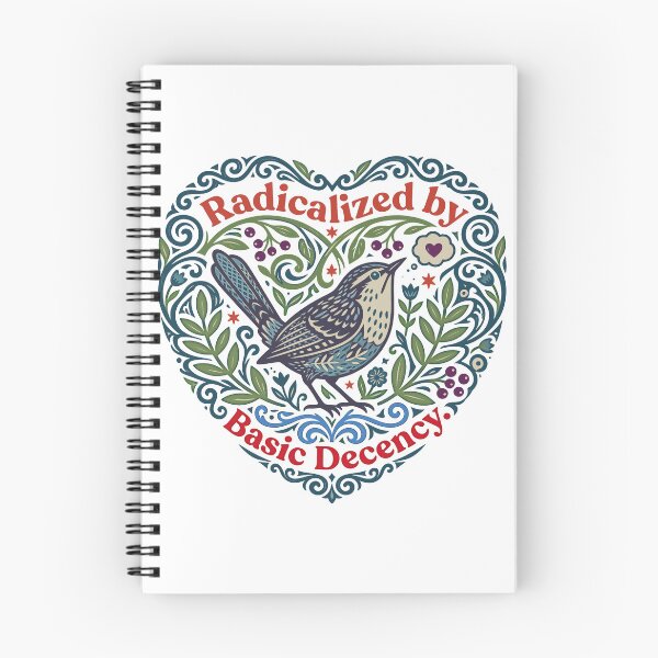 Item preview, Funny Floral Radicalized by Basic Decency Feminist Activist  designed and sold by gear-posters.