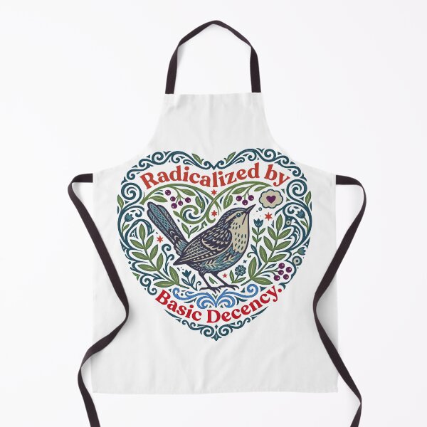 Item preview, Funny Floral Radicalized by Basic Decency Feminist Activist designed and sold by gear-posters.