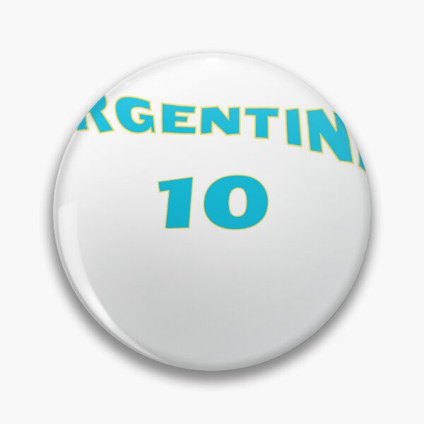 Item preview,  Argentina 10 Football Blue Jersey Style designed and sold by KAWAII STUDIO NB.
