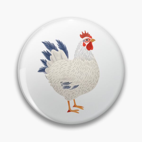Item preview, Scandinavian Folk Art, Chicken designed and sold by xiao xuans.