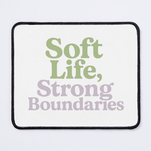 Item preview, Soft Life Mental Health Tee designed and sold by RhapsodyVariety.