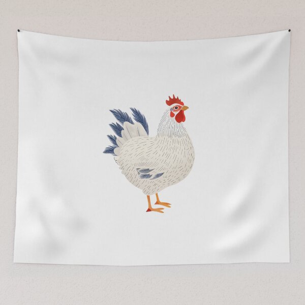 Item preview, Scandinavian Folk Art, Chicken designed and sold by xiao xuans.