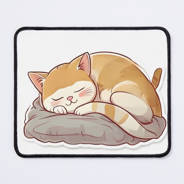 Item preview, 5 More Minutes Sleepy Cat designed and sold by rostomaxa.