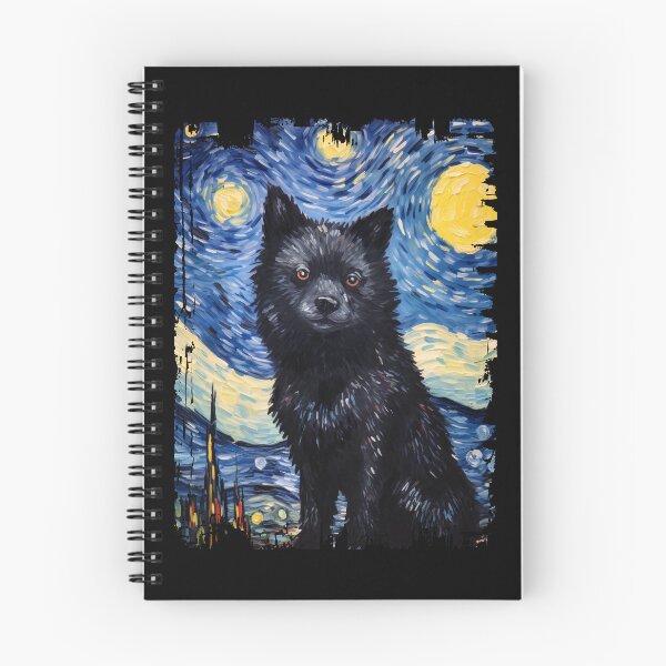 Item preview, Funny Schipperke Starry Night Illustration Mom Dad Kids designed and sold by rafaeltto.