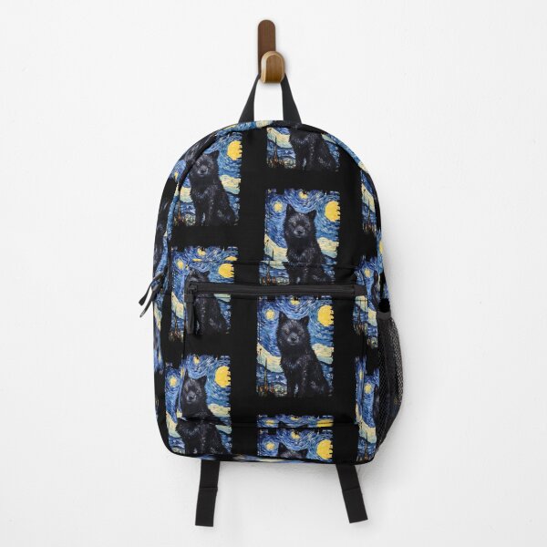 Item preview, Funny Schipperke Starry Night Illustration Mom Dad Kids designed and sold by rafaeltto.