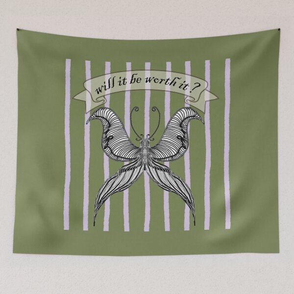 Item preview, WILL IT BE WORTH IT designed and sold by Lucky13Prints.
