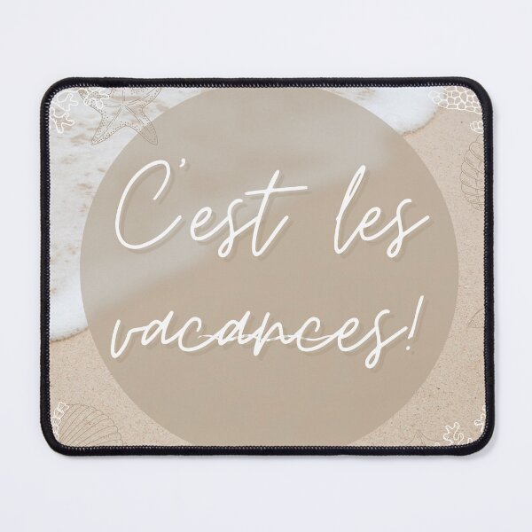 Item preview, It's Vacation Time! – Beach & Seashells designed and sold by Aliss20.