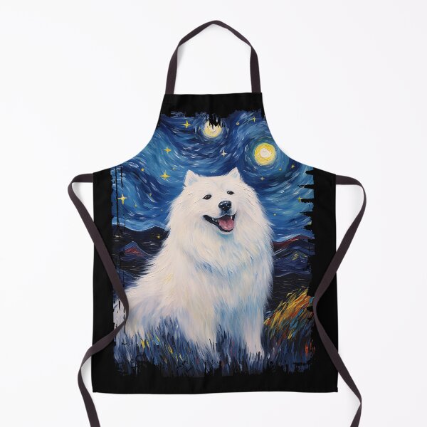 Item preview, Funny Samoyed Starry Night Illustration Mom Dad Kids designed and sold by rafaeltto.