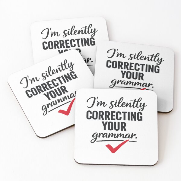Item preview, I'm silently correcting your grammar. designed and sold by Retireddoc68.