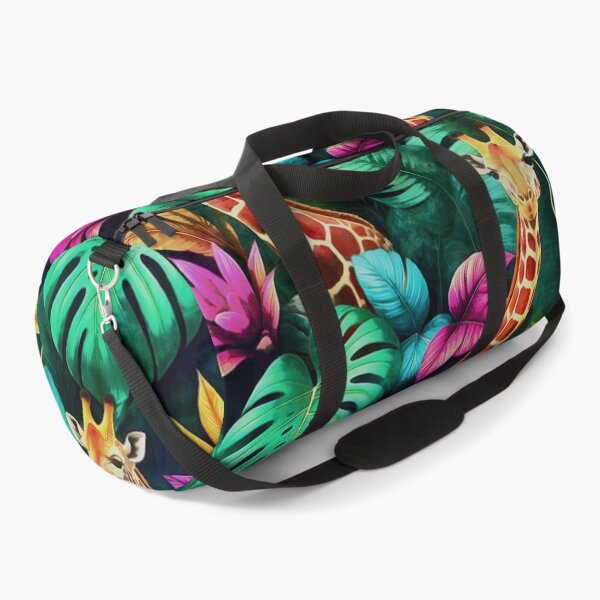 Item preview, Giraffe Jungle Dreams Seamless Surface Pattern designed and sold by taiche.