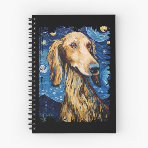 Item preview, Funny Saluki Starry Night Illustration Mom Dad Kids designed and sold by rafaeltto.