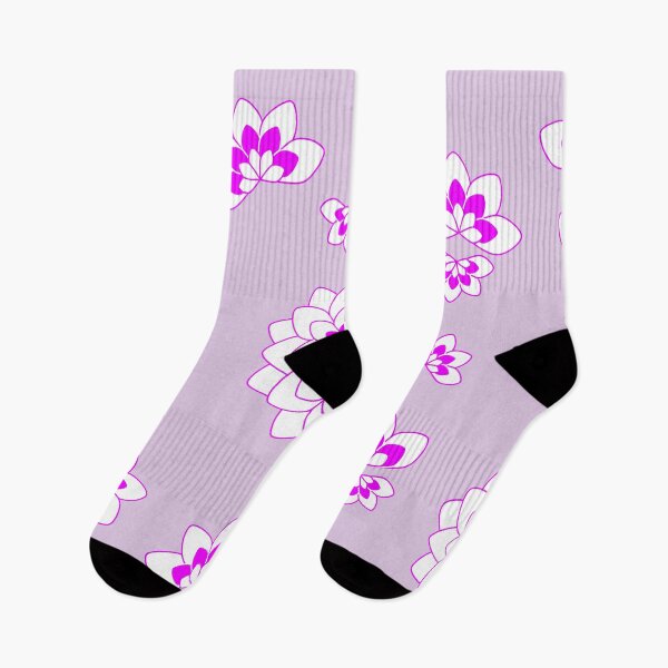 Item preview, Pink Lotus Blossom Seamless Pattern with Decorative Floral Motifs designed and sold by Ei-Ei.