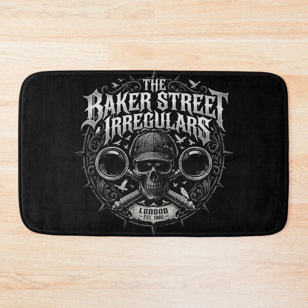 Item preview, The Baker Street Irregulars Sherlock Holmes Skull Gothic Art designed and sold by Fenay Designs.