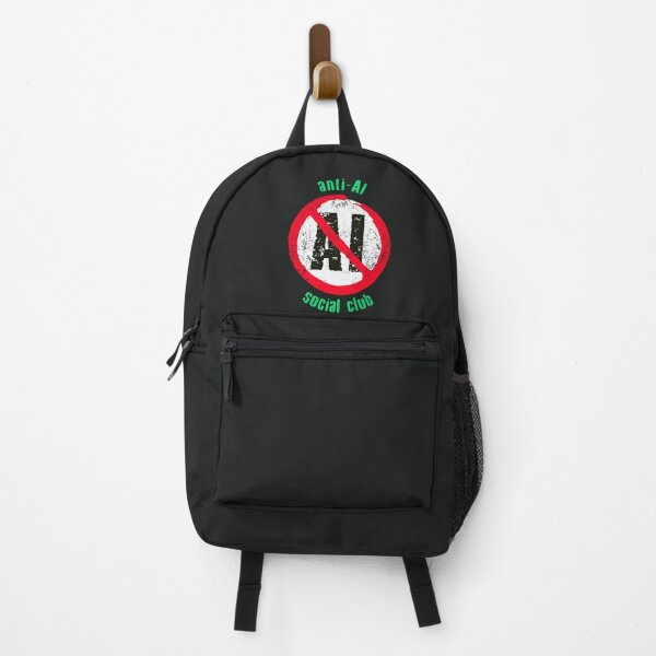 Item preview, No AI Symbol - Anti AI Social Club designed and sold by Frank J. Art.