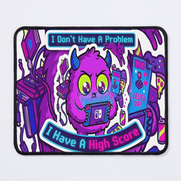 Item preview, Hyperfocus Gamer Monster designed and sold by PapamooreArt.