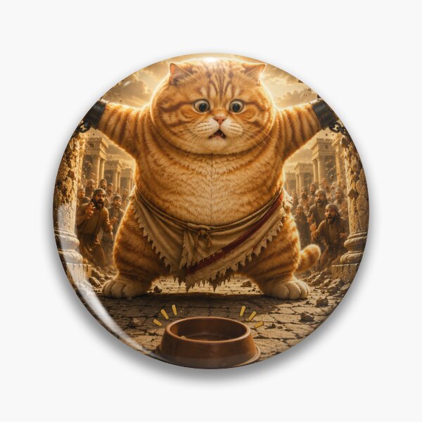 Item preview, Fear The Hungry Cat Funny Ginger Cat Daydreamscape design designed and sold by Mindworx21.